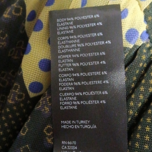 Urban Outfitters UO Dottie Mini Shirt Dress Green Mesh - Picture 10 of 14